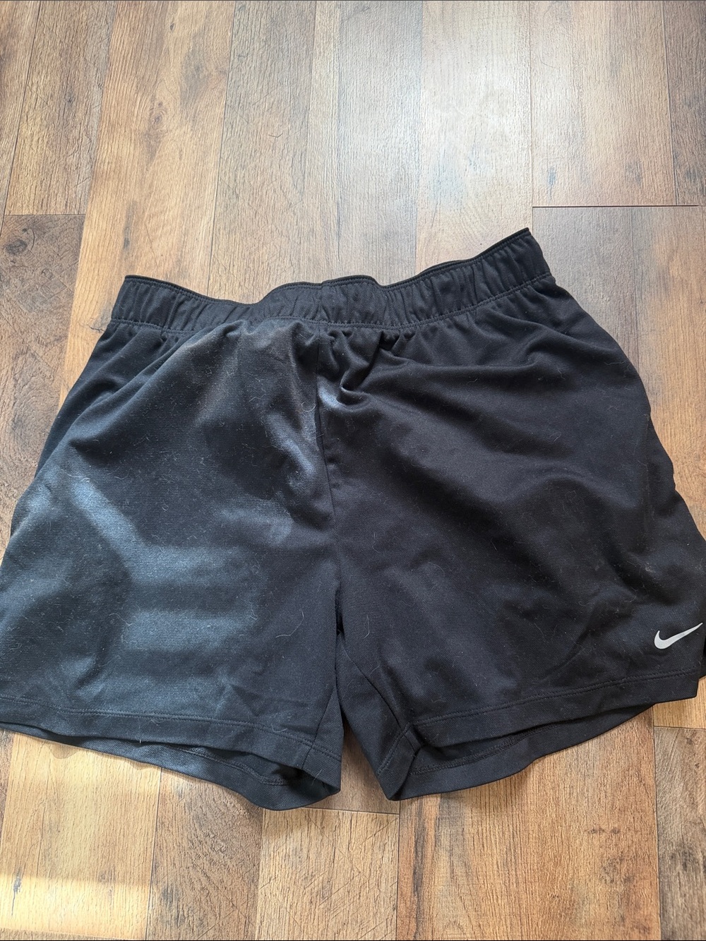 Nike Black Women's Training Shorts with Swoosh